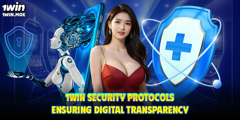 1WIN security protocols ensuring digital transparency