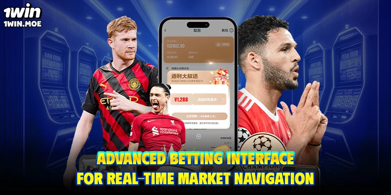 Advanced betting interface for real-time market navigation