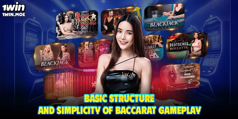 Basic structure and simplicity of baccarat gameplay