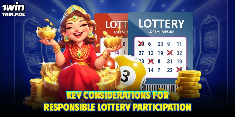 Key considerations for responsible lottery participation