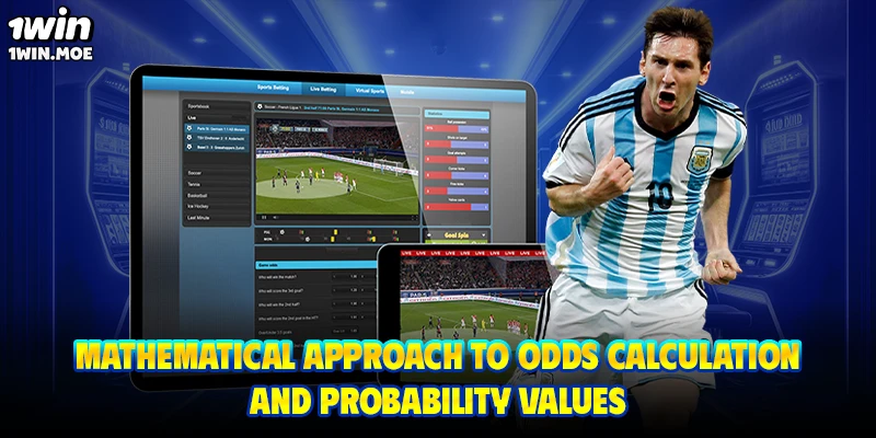 Mathematical approach to odds calculation and probability values