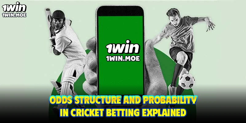 Odds structure and probability in cricket betting explained