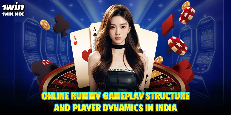 Online rummy gameplay structure and player dynamics in India