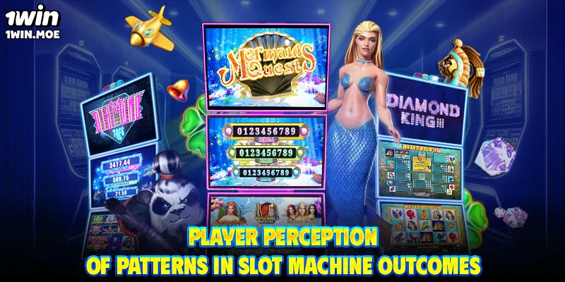 Player perception of patterns in slot machine outcomes