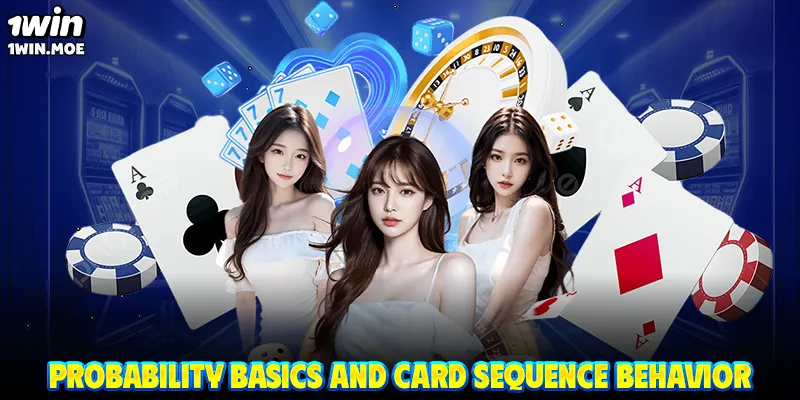 Probability basics and card sequence behavior