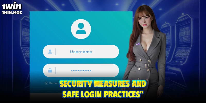 Security measures and safe login practices