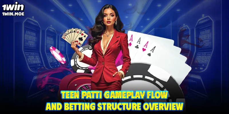 Teen Patti gameplay flow and betting structure overview
