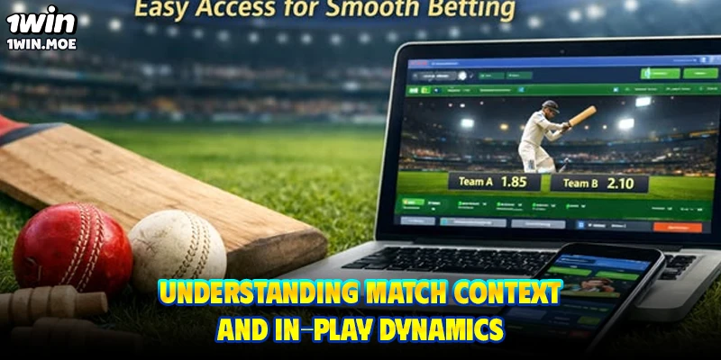 Understanding match context and in-play dynamics